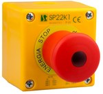 Касета комплектна 1-отворова з кнопкою BLN 2 проходи M20 SP22K1\BLN-2