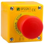 Касета комплексна 1-отворова з кнопкою BN 1 ввід M20 SP22K1\BN-1