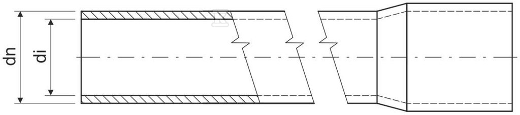 Rigid PVC pipe 4020 LA - 4020_LA