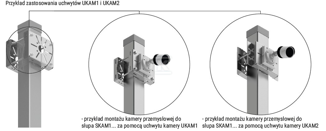 Uchwyt uniwersalny UKAM1 - 201
