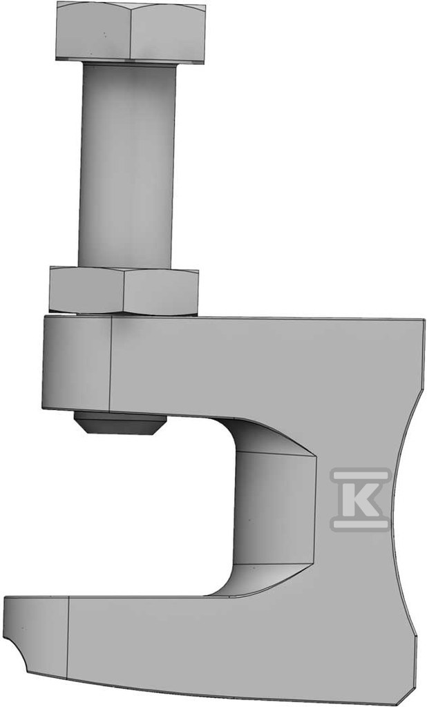 Clamp fastener for ZT 12 US 3 ZNCR (50 - US 3_ZNCR