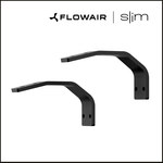 Wsporniki montażowe SLIM czarne (RAL9005)