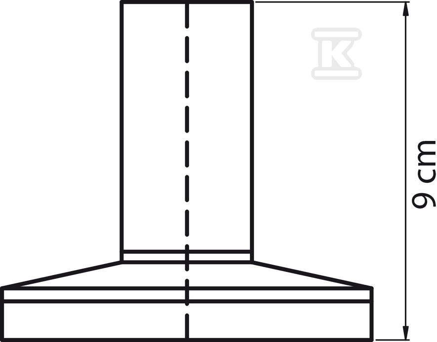 Signaling Column 70mm Plastic Base - - LT70\QS-4