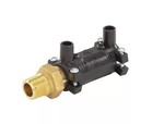 Mufa elektrooporowa/przejście PE-mosiądz z gwintem zewnętrznym GZ, d20x1/2" PE100, SDR11, PN10 gaz/PN16 woda